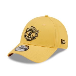 9forty New Era Manchester United Seasonal Adjustable Gorras Amarillos | EWZJA-3857