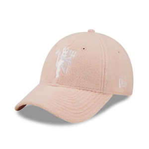 9forty New Era Manchester United Womens Borg Adjustable Gorras Rosas | EKAVT-3605