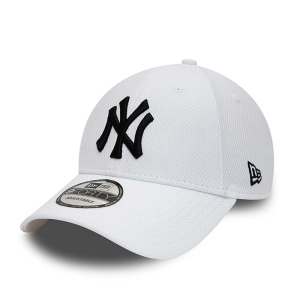 9forty New Era New York Yankees Diamond Era Essential Adjustable Gorras Blancos | EKCJW-2487