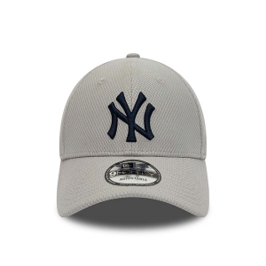 9forty New Era New York Yankees Diamond Era Essential Adjustable Gorras Grises | NCUPO-6432