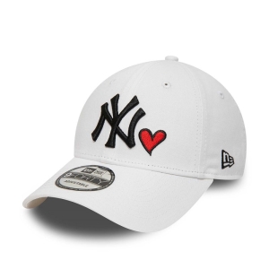 9forty New Era New York Yankees Heart Pack Adjustable Gorras Blancos | XPJDK-3801