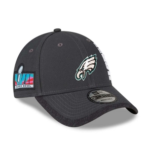 9forty New Era Philadelphia Eagles Super Bowl Lvii Opening Night Adjustable Gorras Grises | ZOFAE-3690