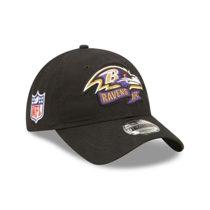 9twenty New Era Baltimore Ravens NFL Sideline 2022 Adjustable Gorras Negros | ERSUJ-6943