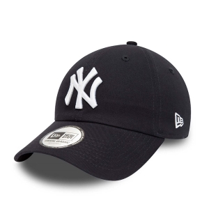 9twenty New Era New York Yankees League Essential Adjustable Gorras Azules | RBQYF-9183