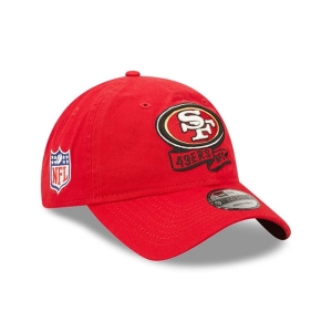 9twenty New Era San Francisco 49ers NFL Sideline 2022 Adjustable Gorras Rojos | SWCYK-6243
