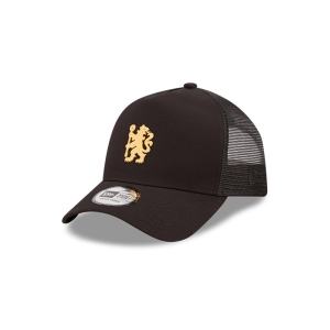Aframe New Era Chelsea Fc Lion Crest Seasonal Gorras Negros | YCAJN-2413