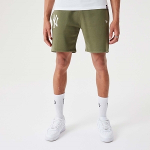 Bermudas New Era New York Yankees MLB League Essential Medium Verdes | ZWJPU-3451