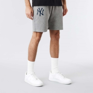 Bermudas New Era New York Yankees MLB Logo Grises | RYIXE-3126