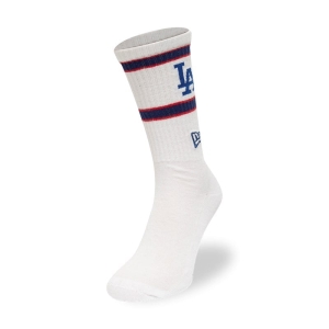 Calcetines New Era La Dodgers MLB Premium Blancos | VDNUK-3275