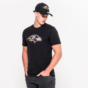 Camiseta New Era Baltimore Ravens Team Logo Negros | JONSV-9605
