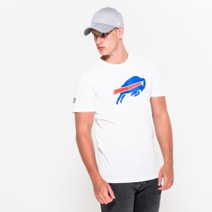 Camiseta New Era Buffalo Bills NFL Team Logo Blancos | YGEMN-2954