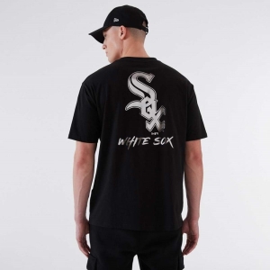 Camiseta New Era Chicago Sox MLB Negros | MUZOC-7931