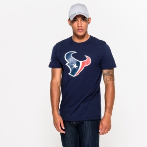 Camiseta New Era Houston Texans Team Logo Azules | ZBDRL-2845