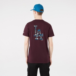 Camiseta New Era La Dodgers Logo Rojos | WRZOD-3957