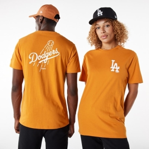 Camiseta New Era La Dodgers MLB League Essential Naranjas | OYPSF-5689