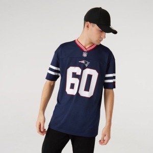 Camiseta New Era New England Patriots Oversized Jersey Azules | CLMXY-3617