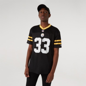 Camiseta New Era Pittsburgh Steelers Oversized Jersey Negros | RBCWG-6927