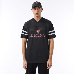 Camiseta New Era Tampa Bay Buccaneers NFL Script Jersey Negros | BWHML-4573