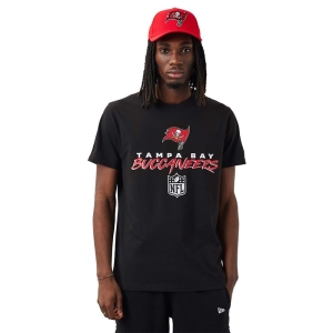 Camiseta New Era Tampa Bay Buccaneers NFL Script Negros | BYGSM-5796