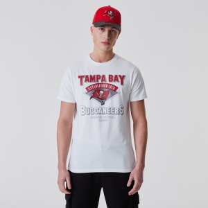 Camiseta New Era Tampa Bay Buccaneers NFL Team Logo Blancos | SHPBR-3714