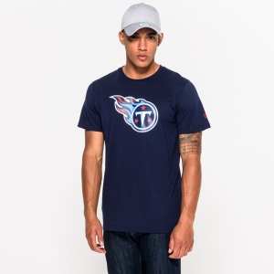 Camiseta New Era Tennessee Titans Team Logo Azules | MDCWF-8201