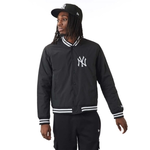 Chaquetas New Era New York Yankees Team Logo Bomber Negros | RDWMC-0134