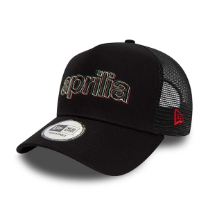 Gorras De Camionero New Era Aprilia Essential A-frame Gorras Negros | DRXSO-9345