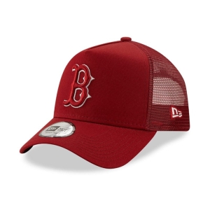 Gorras De Camionero New Era Boston Redsox League Essential A-frame Gorras Rojos | UVIFH-6208