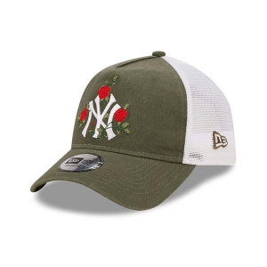 Gorras De Camionero New Era New York Yankees A-frame Gorras Verdes | PATKY-0693