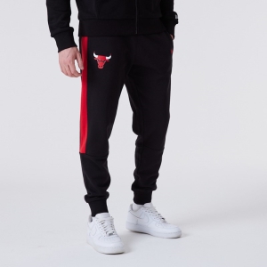 Pantalones Jogger New Era Chicago Bulls NBA Panel Negros | AYBIL-1387