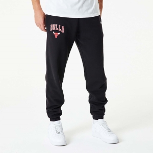 Pantalones Jogger New Era Chicago Bulls NBA Essentials Negros | SLHTP-7658