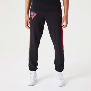 Pantalones Jogger New Era Chicago Bulls NBA Script Negros | UCGSJ-4361