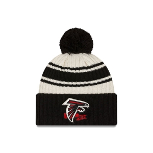 Prendas De Punto New Era Atlanta Falcons NFL Sideline Beanie Gorras Negros | CGLOM-8420