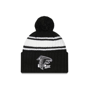 Prendas De Punto New Era Atlanta Falcons NFL Sideline Beanie Gorras Negros | LMREK-9605