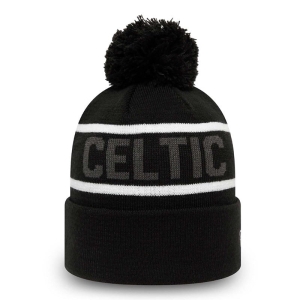 Prendas De Punto New Era Celtic Fc Wordmark Bobble Negros | HOAGF-8206