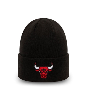 Prendas De Punto New Era Chicago Bulls Essential Cuff Beanie Gorras Negros | CJKFE-9561