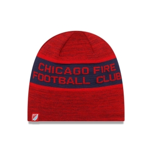 Prendas De Punto New Era Chicago Fire Mls Kick Off Beanie Gorras Rojos | WQZNI-2039