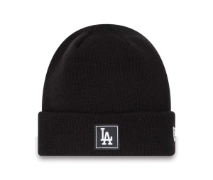 Prendas De Punto New Era La Dodgers Team Cuff Beanie Gorras Negros | XWGVZ-8259