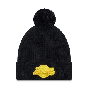 Prendas De Punto New Era La Lakers Pop Bobble Beanie Gorras Azules | EHZQS-0832
