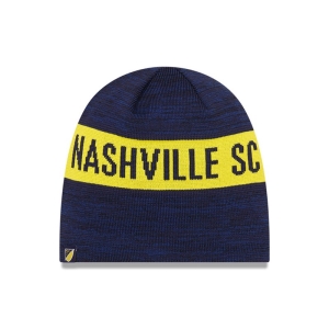 Prendas De Punto New Era Nashville Sc Mls Kick Off Beanie Gorras Azules | PZUXJ-9576