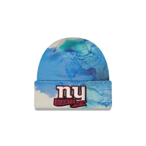 Prendas De Punto New Era New York Giants NFL Sideline Calming Beanie Gorras Azules | TMBRE-8054