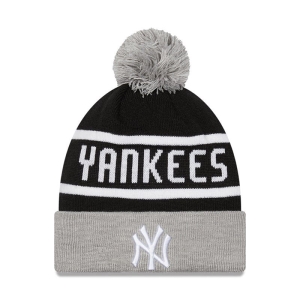 Prendas De Punto New Era New York Yankees Beanie Gorras Negros | FHQXS-1620