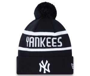 Prendas De Punto New Era New York Yankees Jake Cuff Beanie Gorras Azules | GHDWS-2839