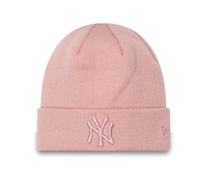 Prendas De Punto New Era New York Yankees Womens Beanie Gorras Rosas | JAPHY-1458