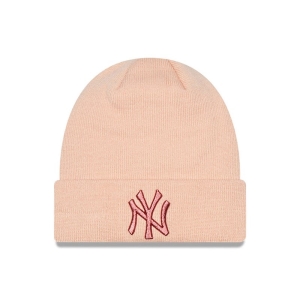 Prendas De Punto New Era New York Yankees Womens Beanie Gorras Rosas | JFOTI-9304