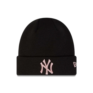 Prendas De Punto New Era New York Yankees Essential Cuff Beanie Gorras Negros | JQZWO-3078