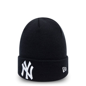 Prendas De Punto New Era New York Yankees Essential Cuff Beanie Gorras Azules | JXGIC-9843
