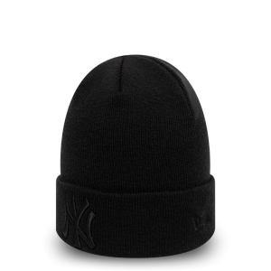 Prendas De Punto New Era New York Yankees Essential All Cuff Beanie Gorras Negros | OQESU-6429