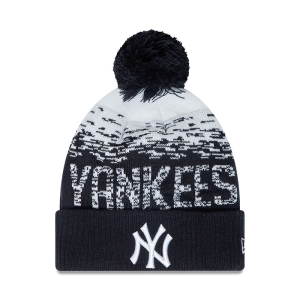 Prendas De Punto New Era New York Yankees Bobble Cuff Beanie Gorras Azules | ORLAY-4108