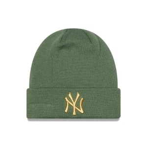 Prendas De Punto New Era New York Yankees Womens Beanie Gorras Verdes | QSMGA-7048